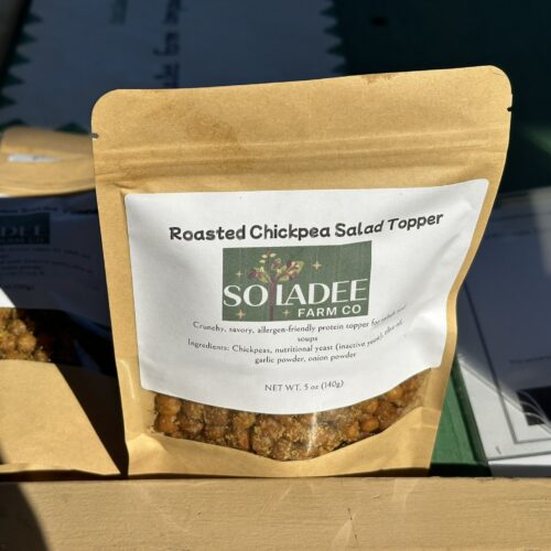 Roasted Chickpea Salad Topper